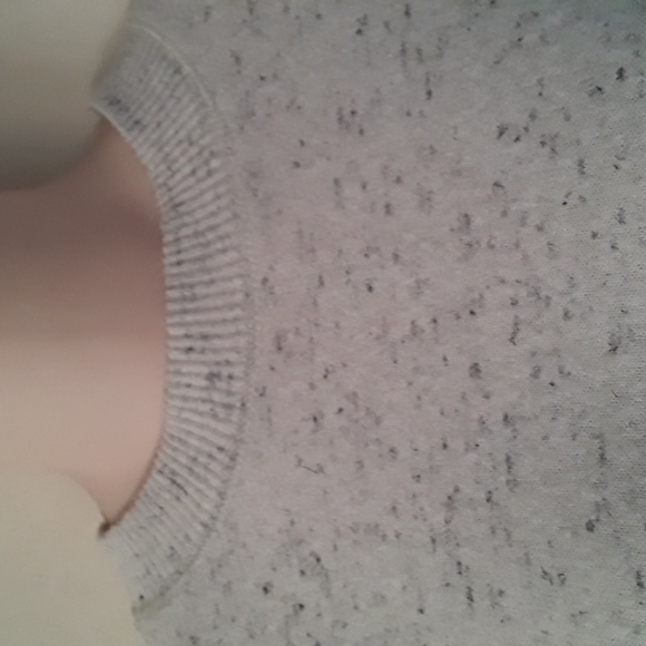 NWT Topshop Sweatshirt Mini Dress in Oatmeal 12 - Picture 10 of 16